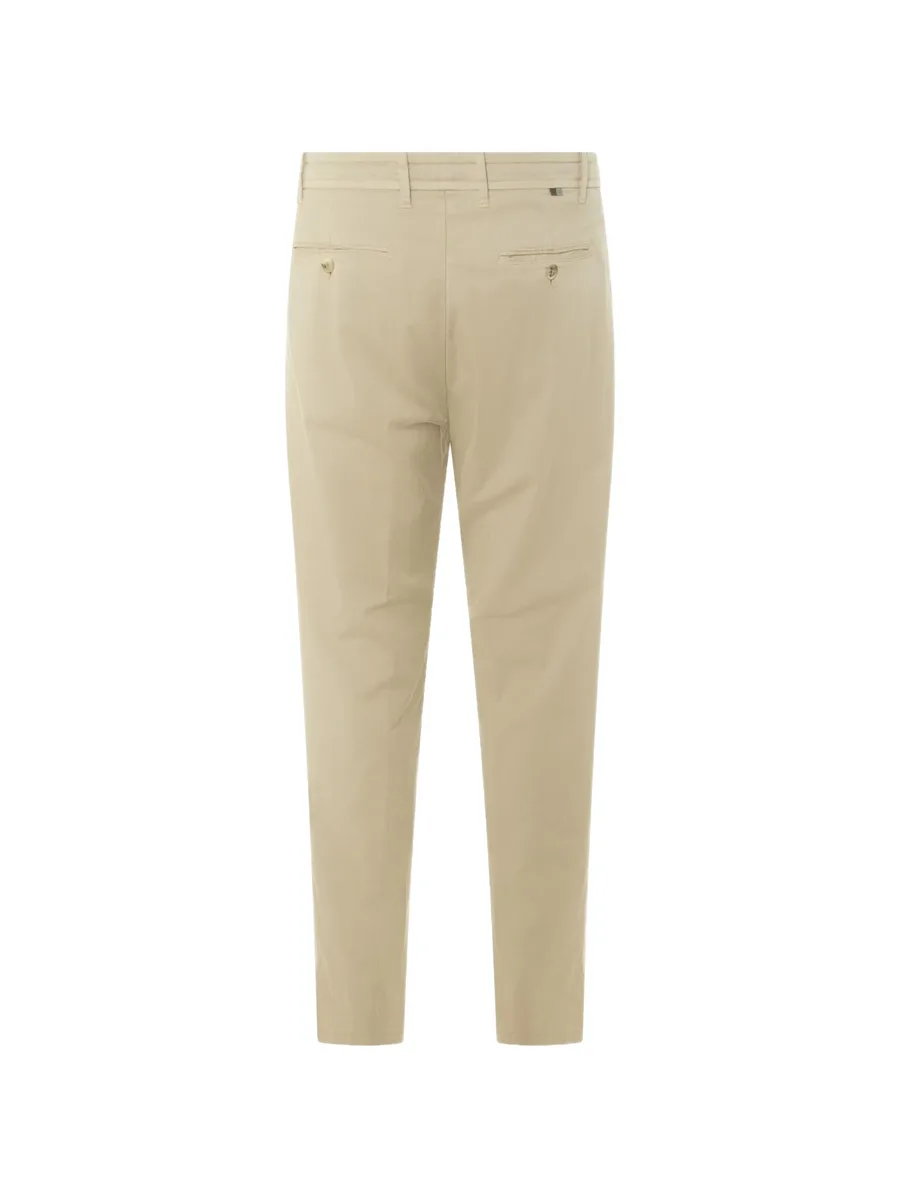 drawstring-waist chino trousers 3
