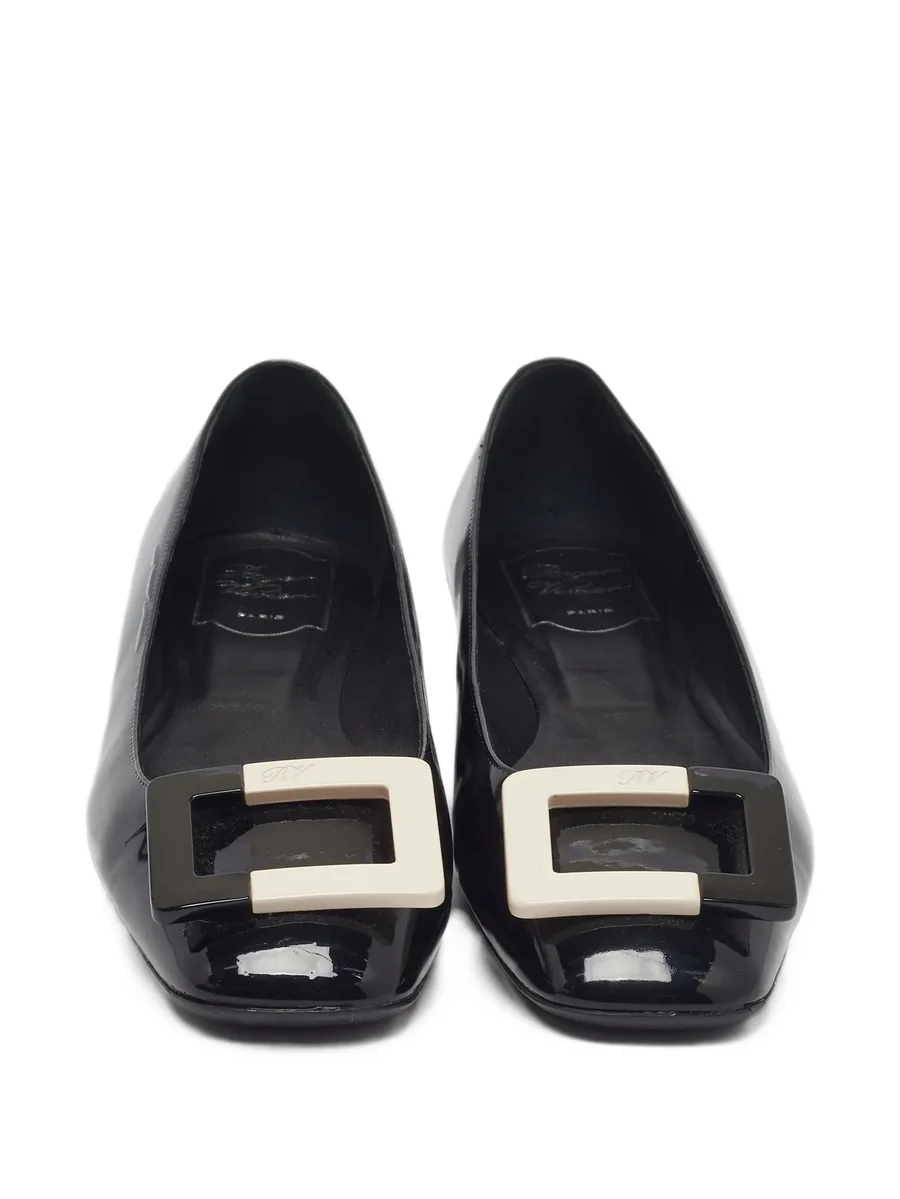 Belle Vivier buckle ballet flats 4