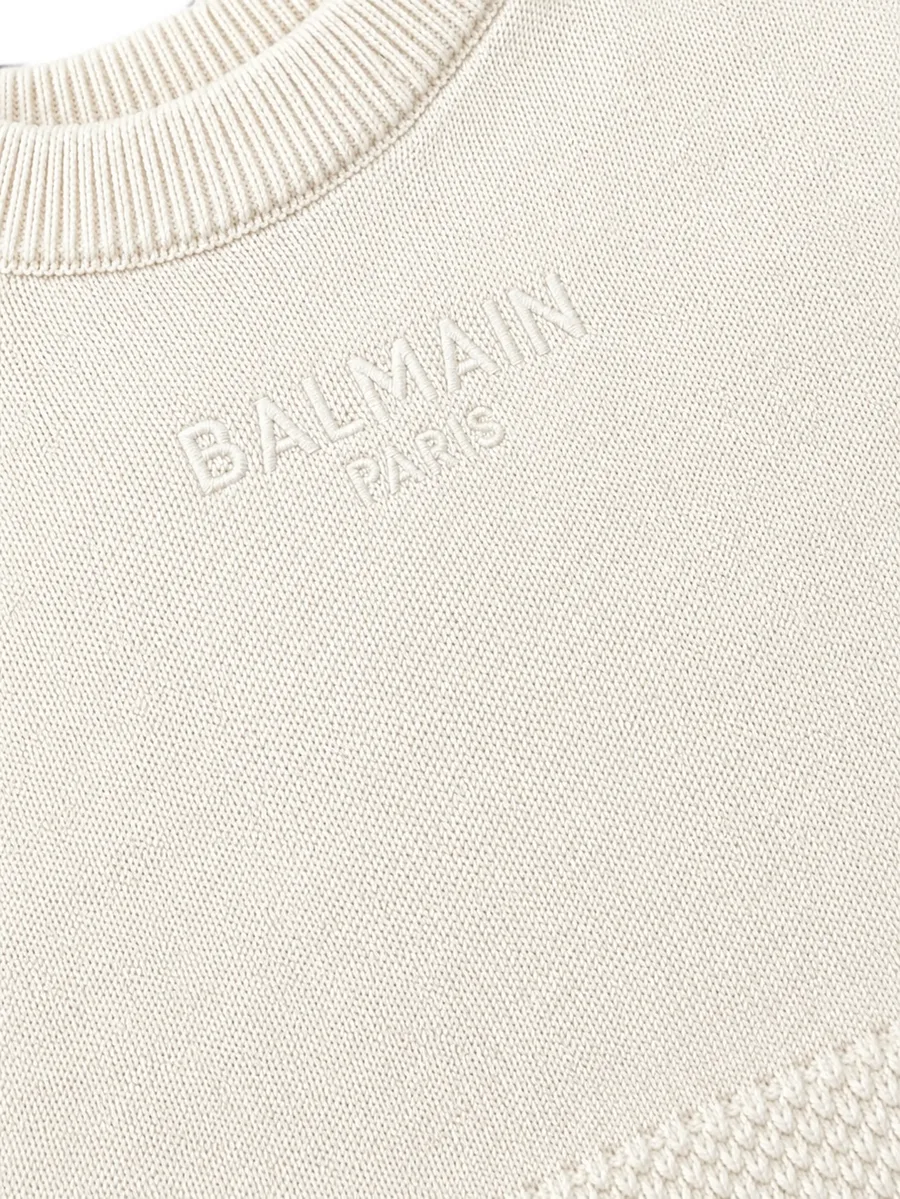 logo-embroidered knit tracksuit 4