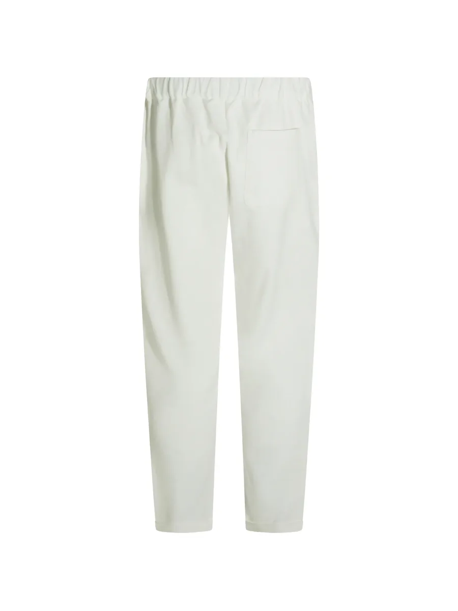 elasticated-waistband trousers 4