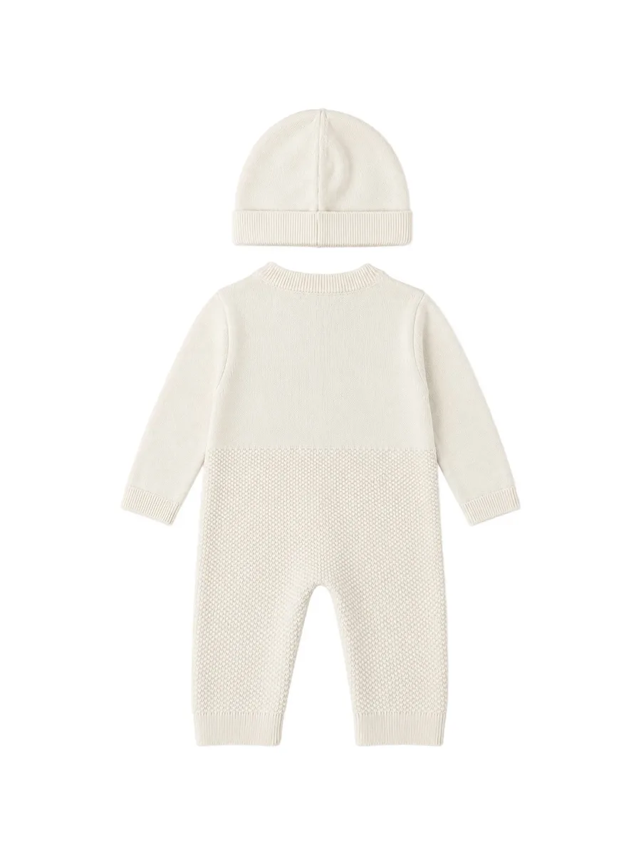 logo-embroidered knit tracksuit 2