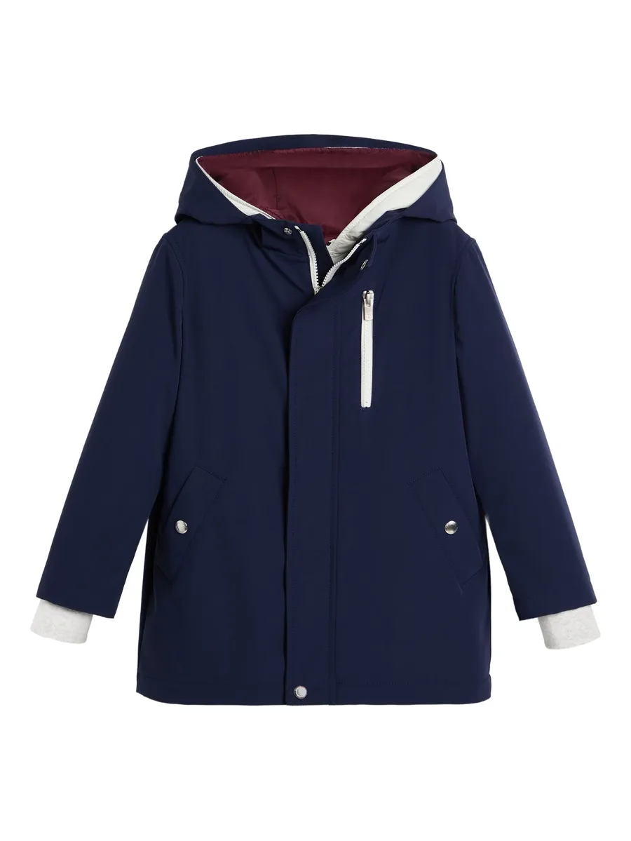 logo-patch 3-in-1 parka 1