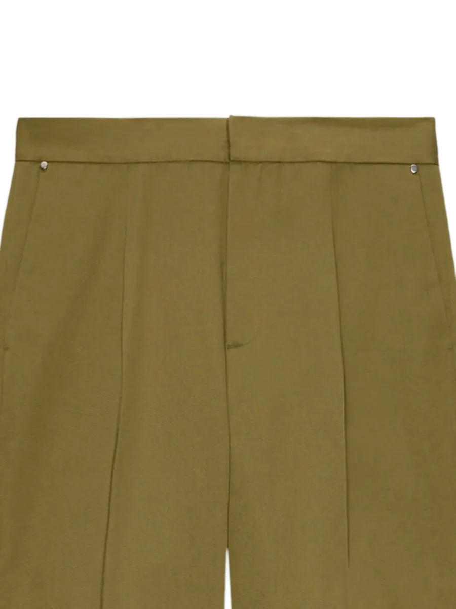 pleated straight-leg trousers 3