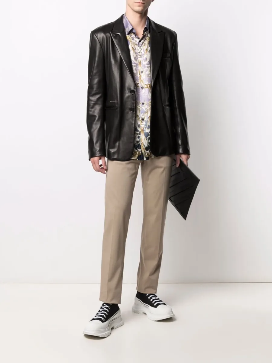 slim-cut chinos 3