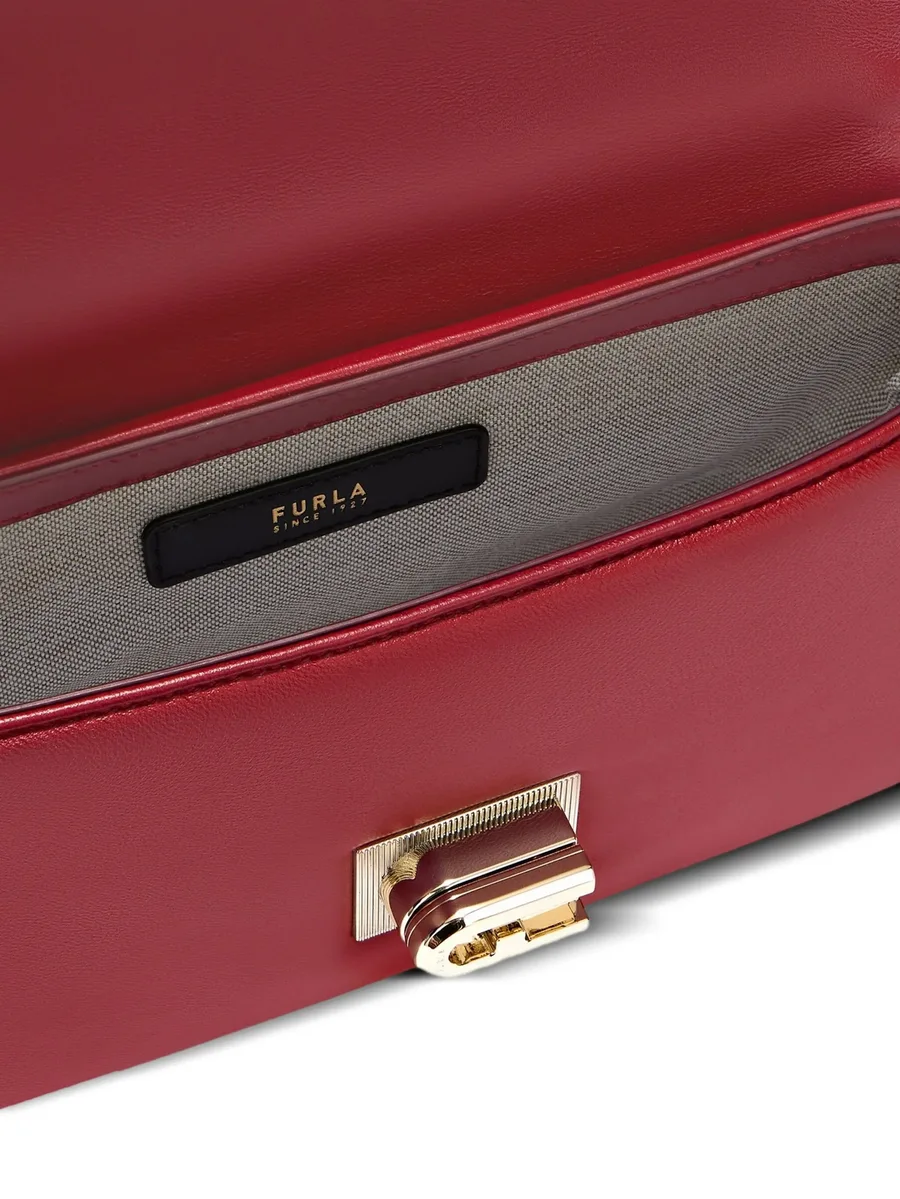 стеганая мини-сумка Furla 1927 с цепочкой 6