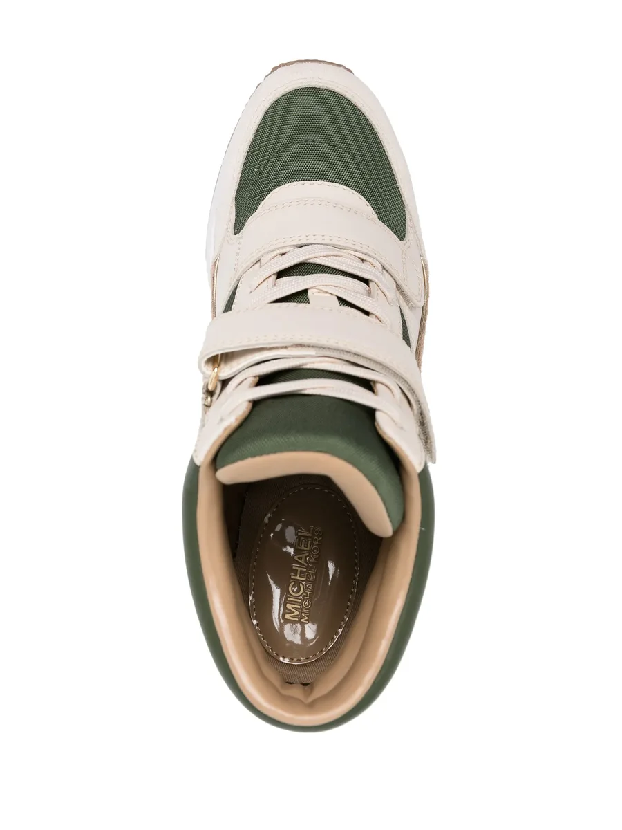 высокие кроссовки Gentry на танкетке 7