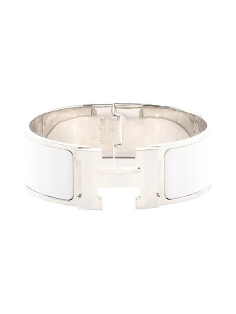 2000-2020 Wide Enamel Clic Clac H Bracelet PM costume bracelet