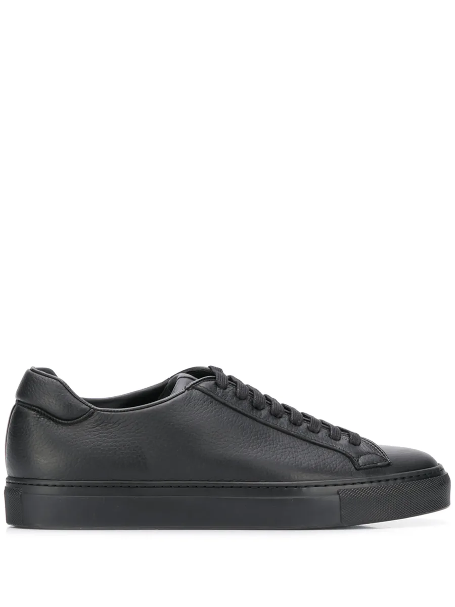lace-up low top sneakers 1