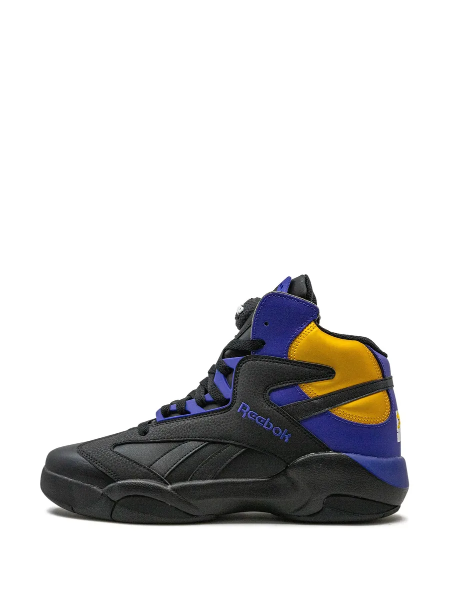 Shaq Attaq "Core Black/Bold Purple/Collegiate Gold" sneakers 10