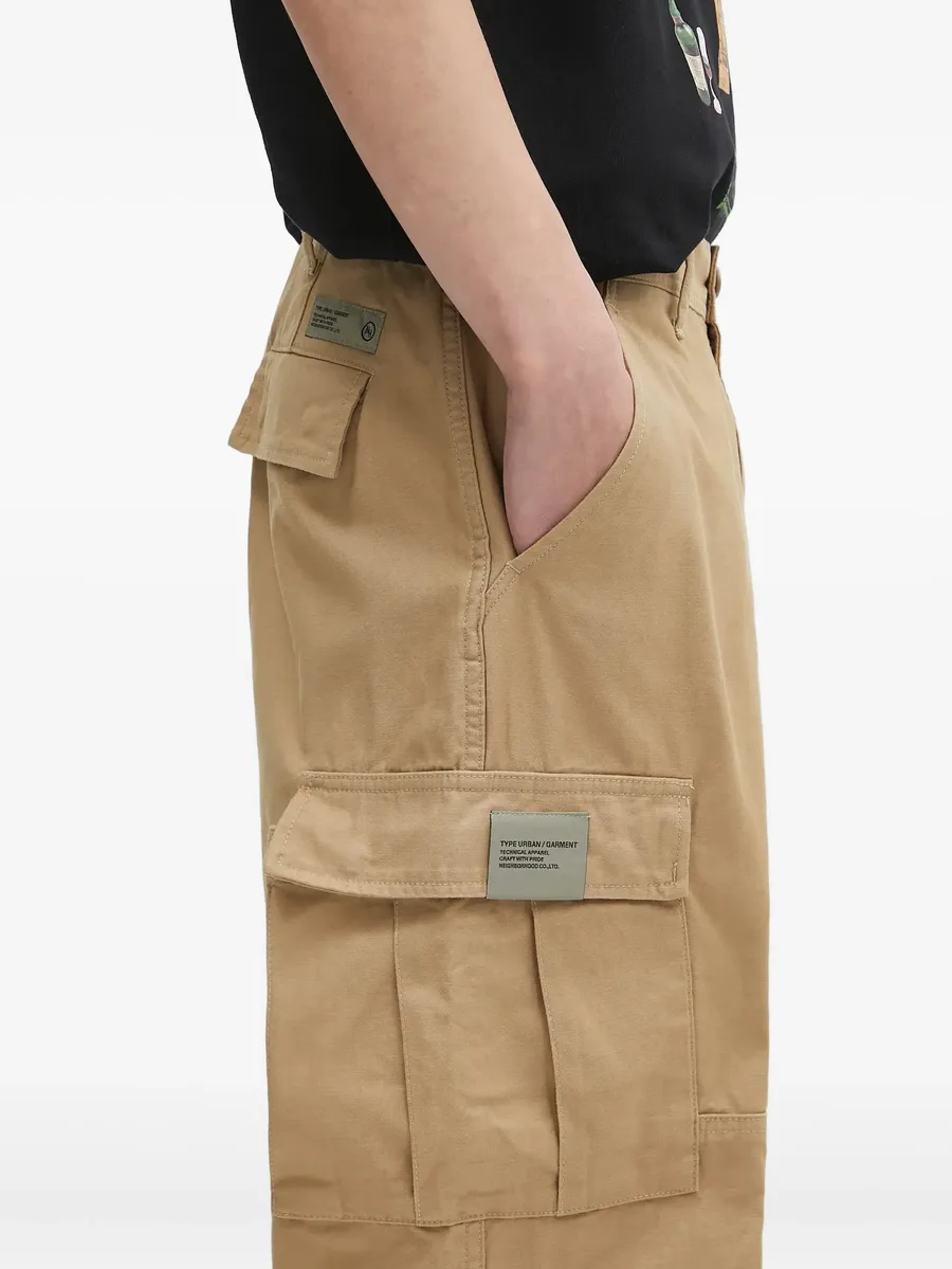 multi-pocket cargo trousers 9
