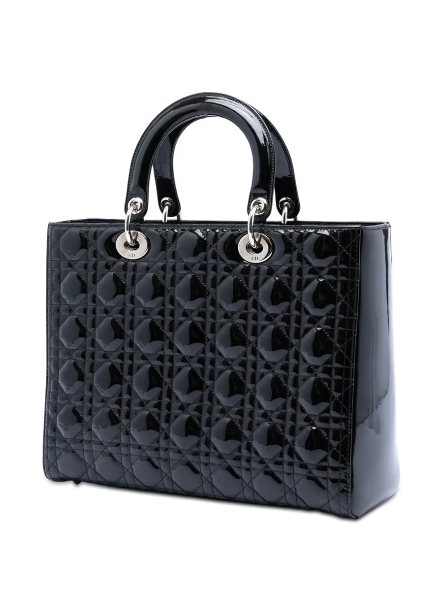 большая сумка-сэтчел Cannage Lady Dior (2015 год) 6