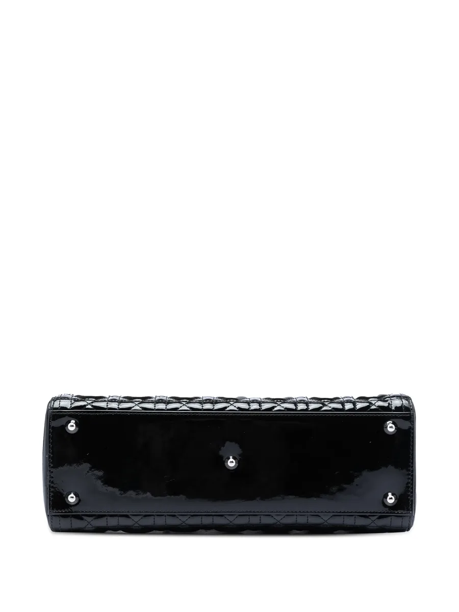 большая сумка-сэтчел Cannage Lady Dior (2015 год) 8