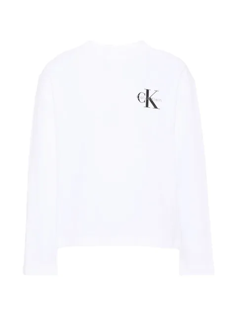 logo-print long-sleeve T-shirt