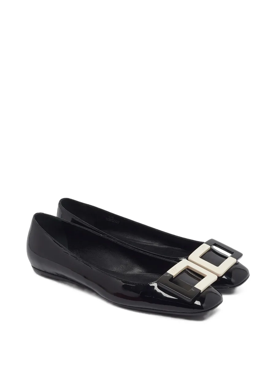 Belle Vivier buckle ballet flats 2