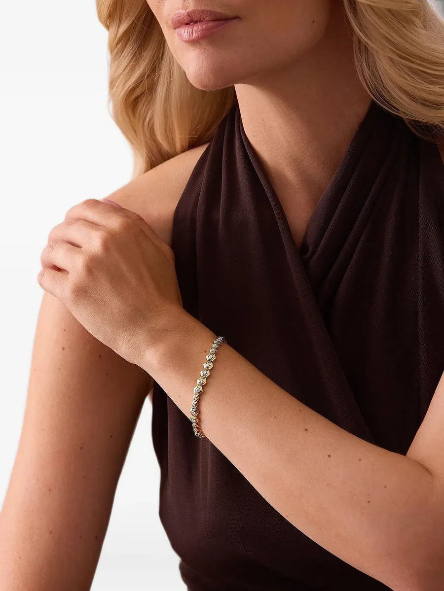 Honey Comb diamond bracelet 2