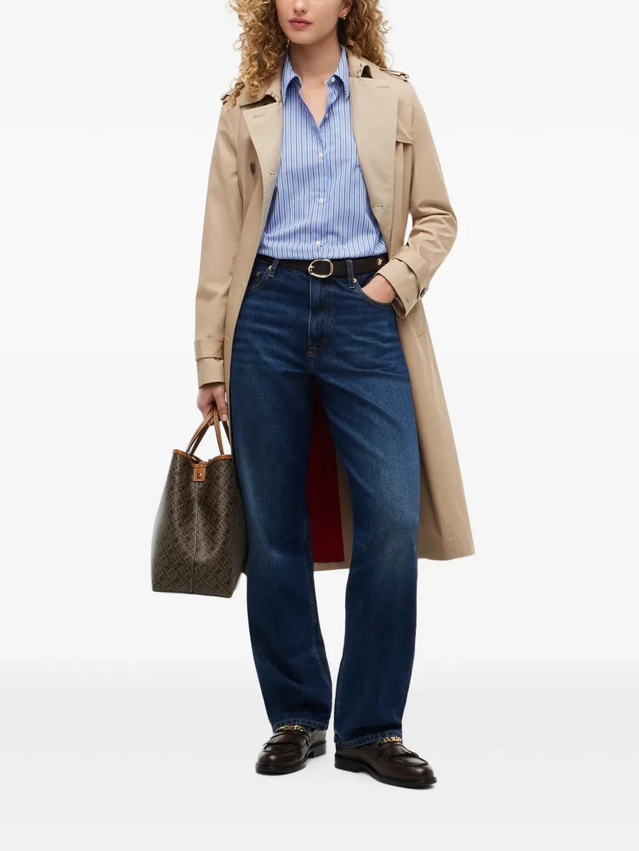 vertical-stripe long-sleeve shirt 2