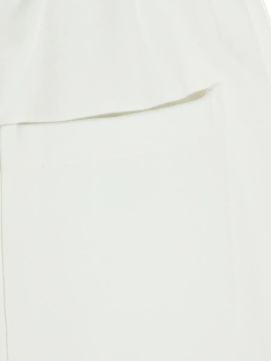 elasticated-waistband trousers 7