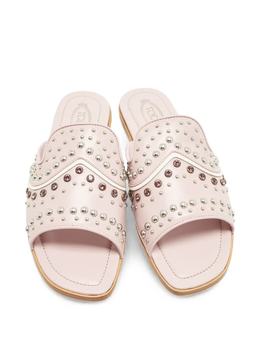 embellished flat sandals 3