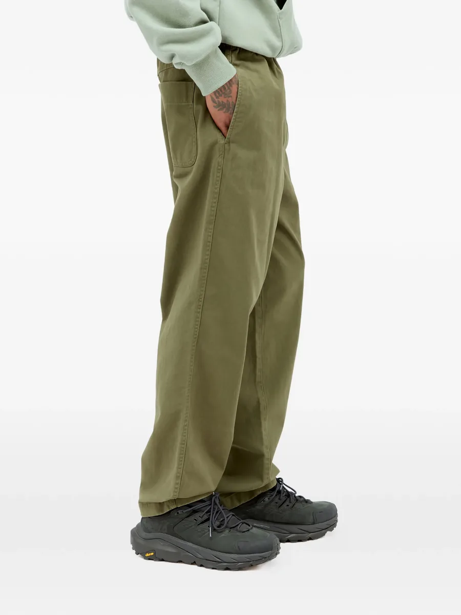 elasticated logo trousers 6