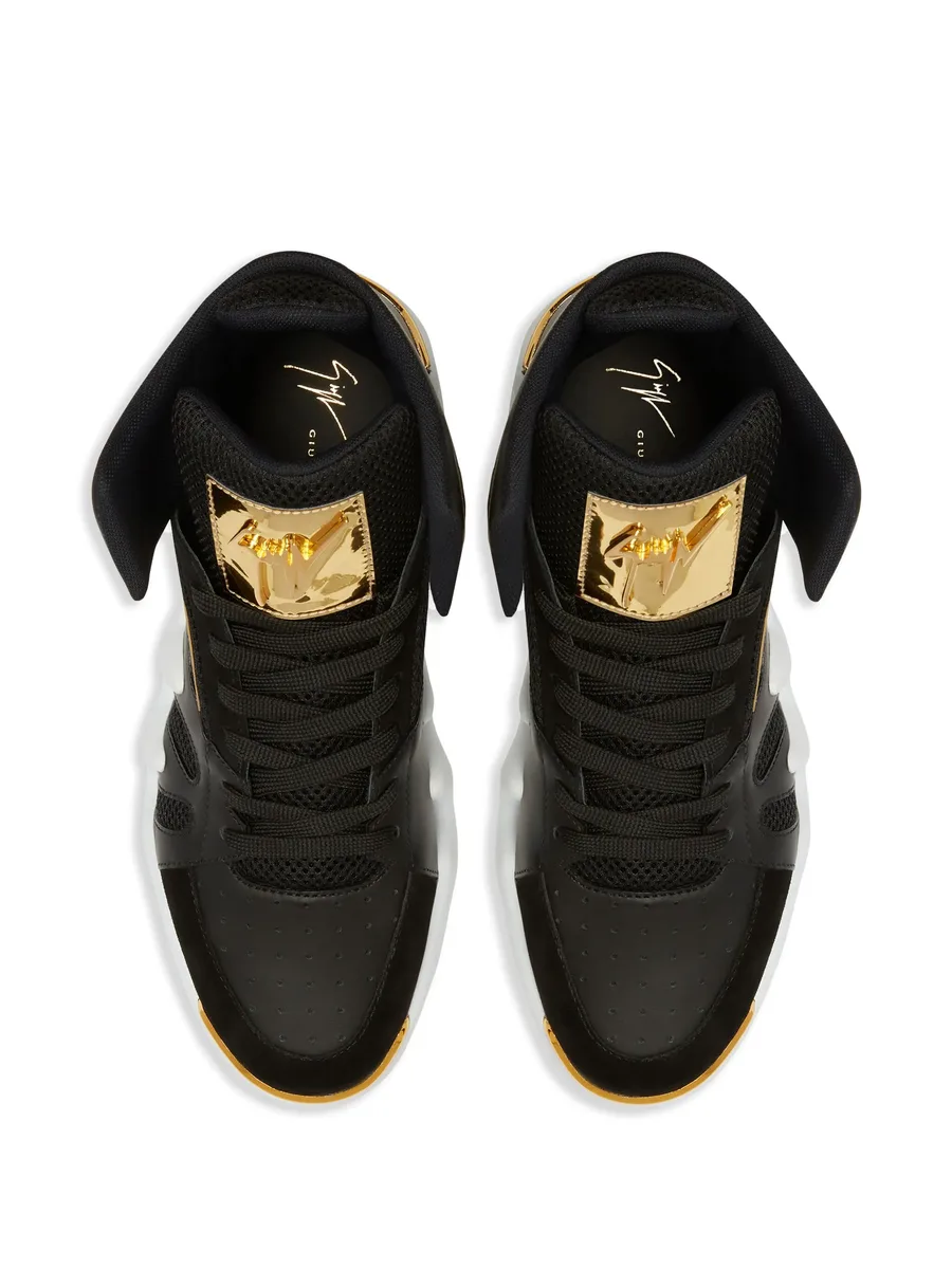 Talon high-top leather sneakers 8