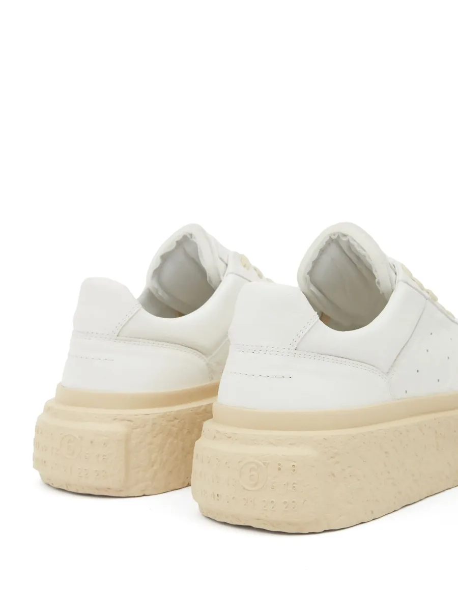 Chunky Gambetta leather sneakers 9