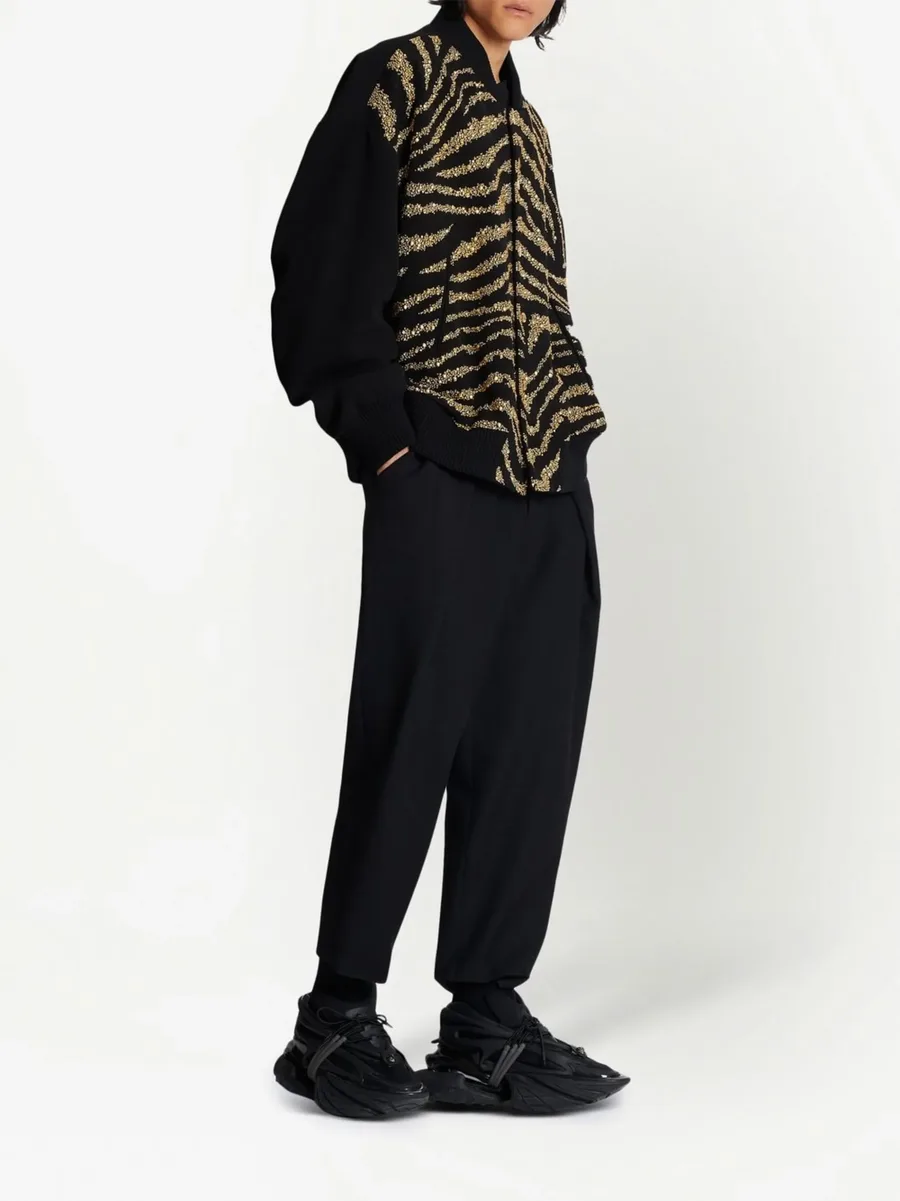 metallic zebra-print jacket 3