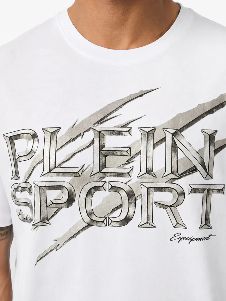 logo-print crew-neck t-shirt 5