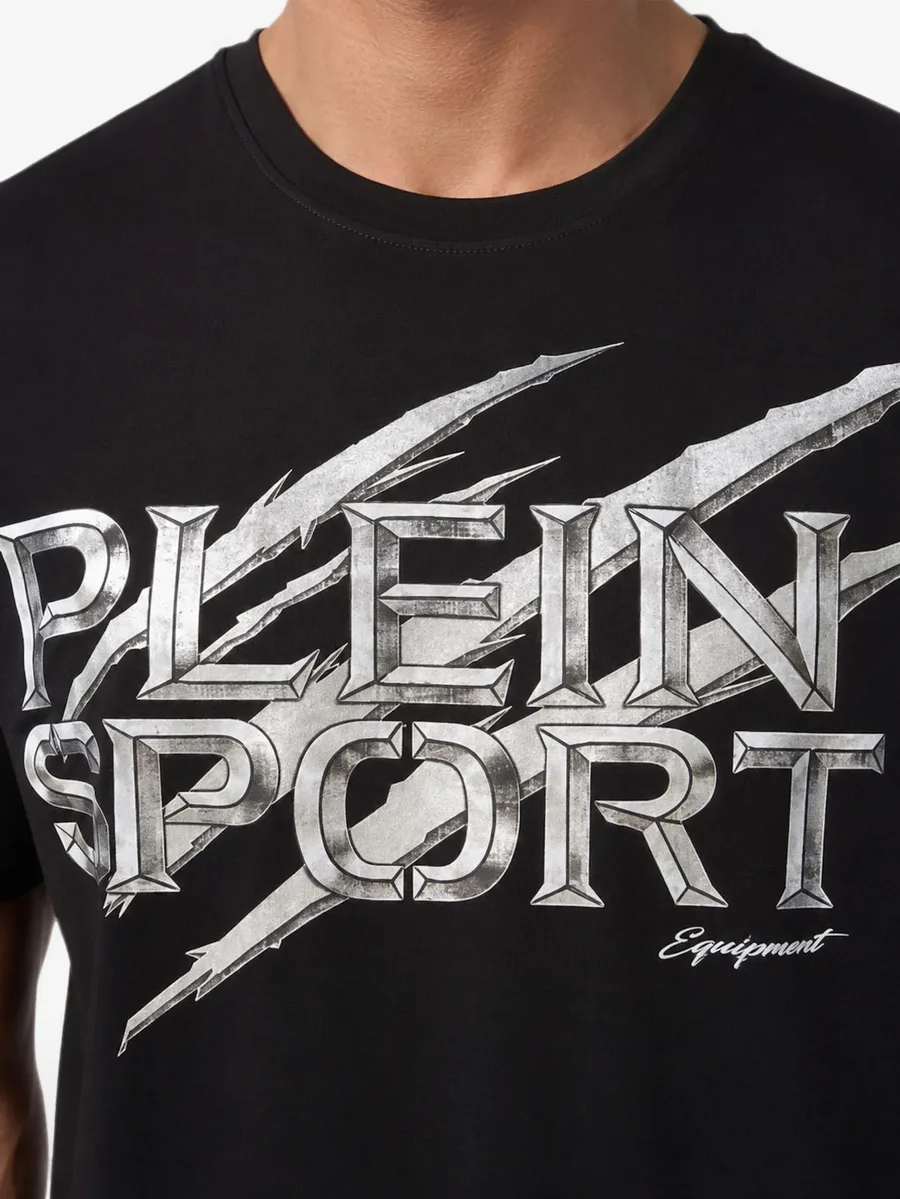 logo-print round-neck t-shirt 5