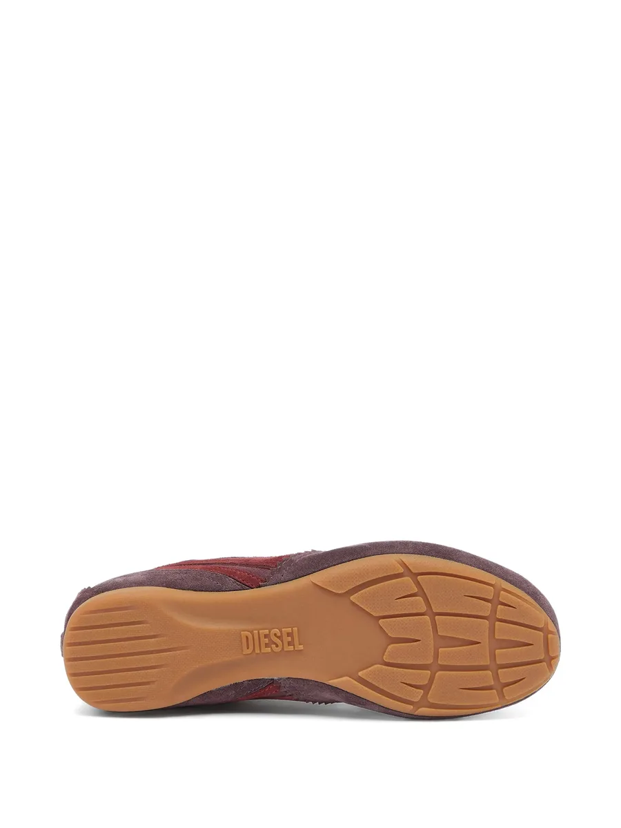 D-Mile-Flat sneakers with suede overlays 10