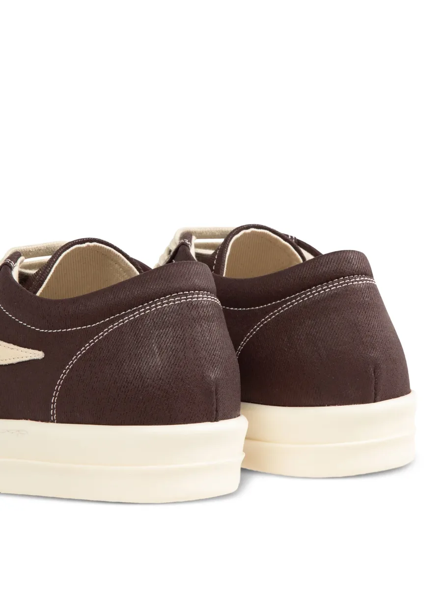 panelled lace-up sneakers 7
