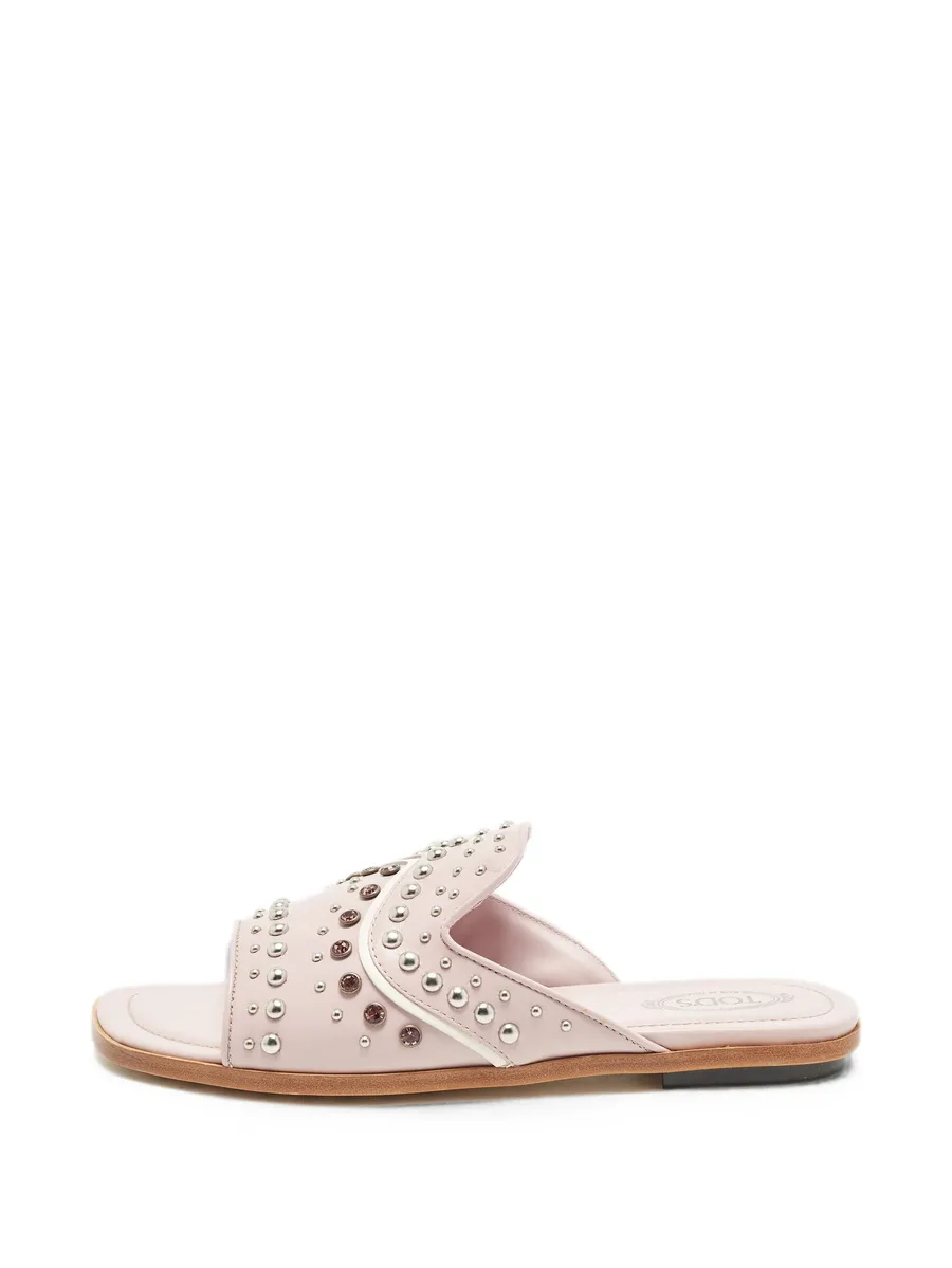 embellished flat sandals 1