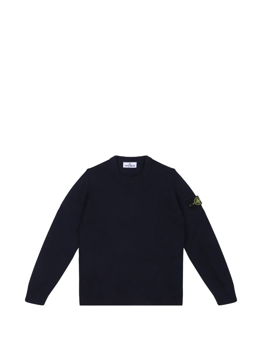 Compass-patch sweater 1