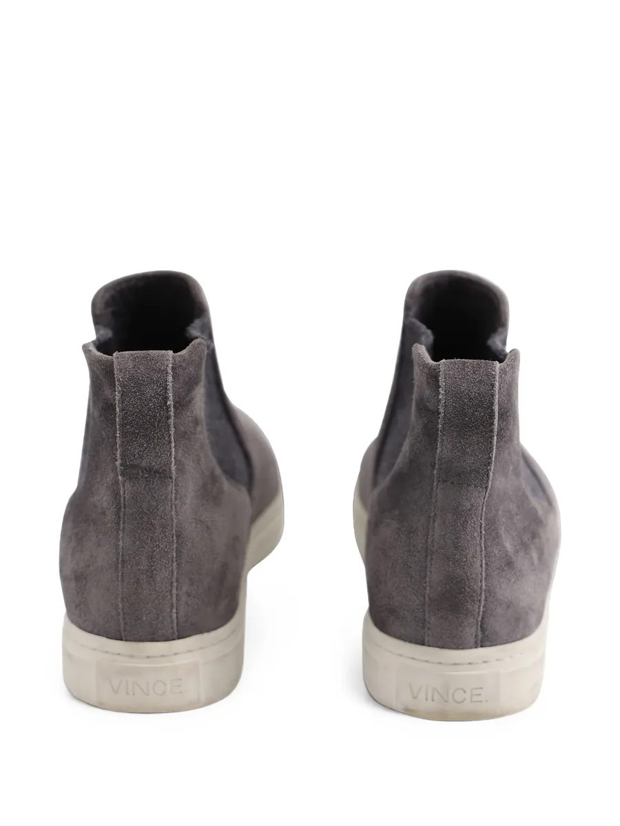 high-top suede sneakers 3