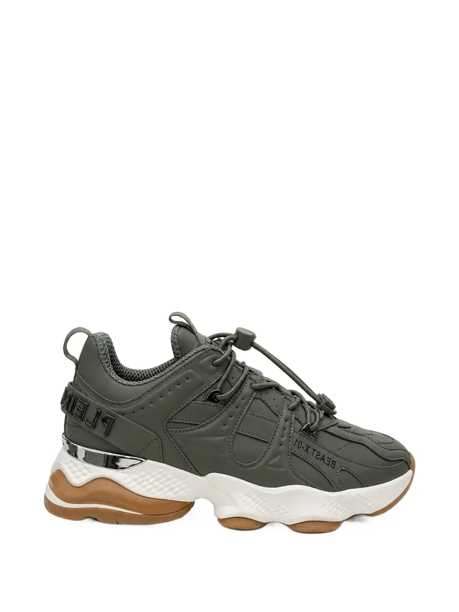 Runner Beast X-01 panelled sneakers 4