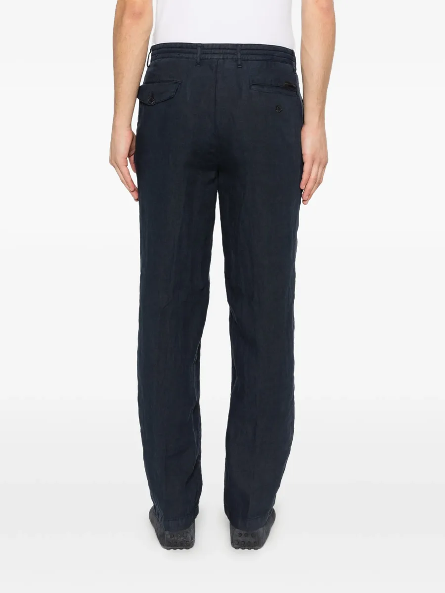 drawstring chino trousers 7