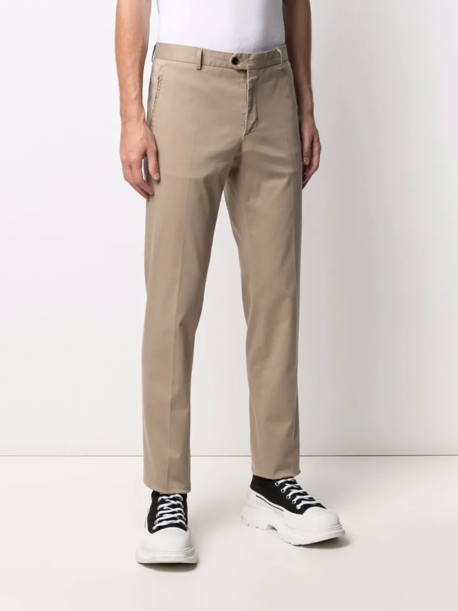 slim-cut chinos 6