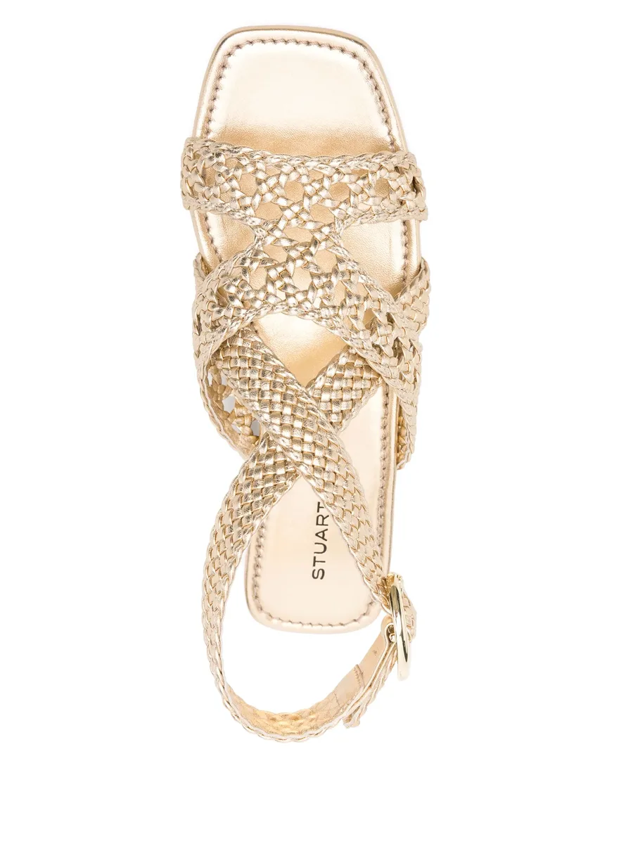 Thea leather flat sandals 7