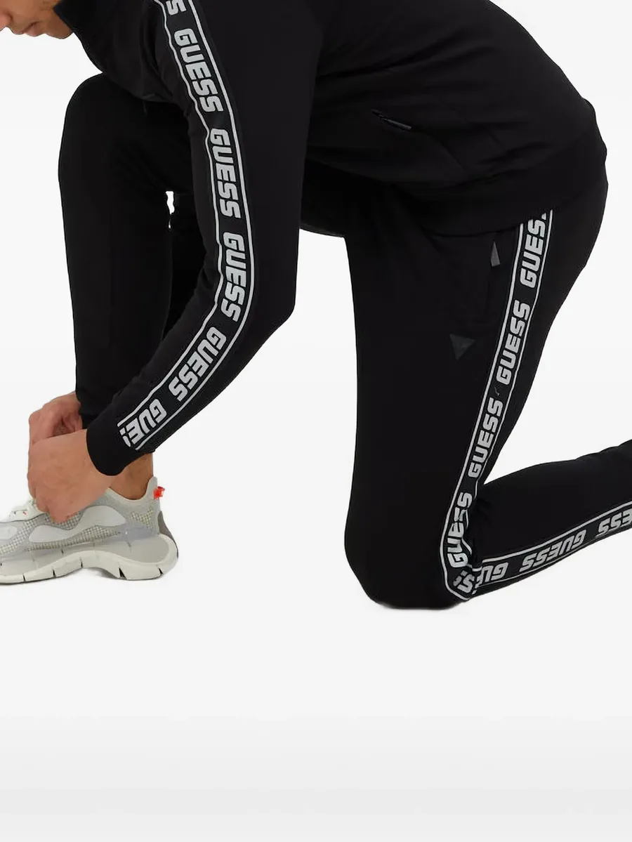 logo-tape track pants 8