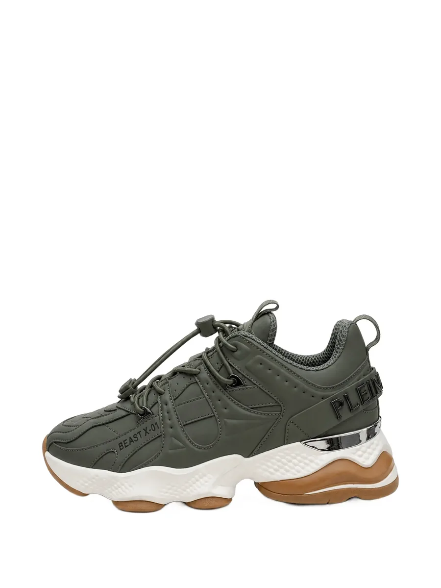 Runner Beast X-01 panelled sneakers 1