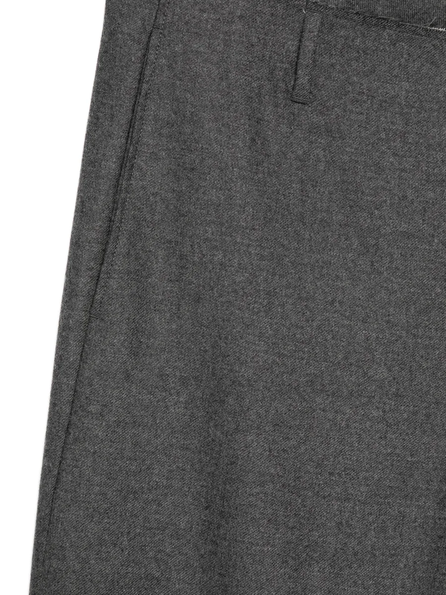 raw-edge tailored trousers 5