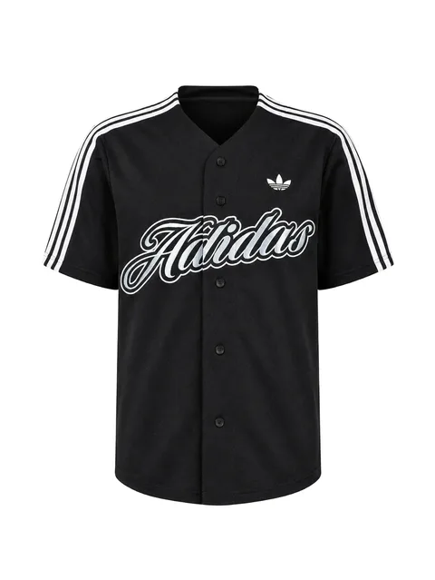logo-embroidered striped top