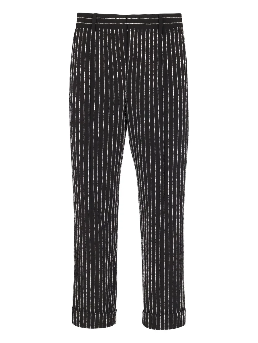 crystal-stripes trousers 1
