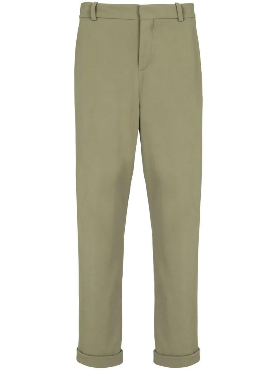 straight-leg cut chino trousers 2
