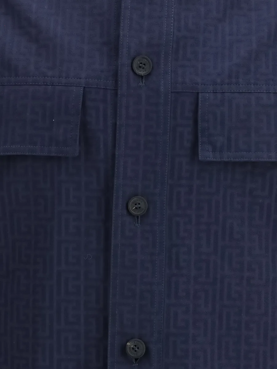 monogram pocket overshirt 5