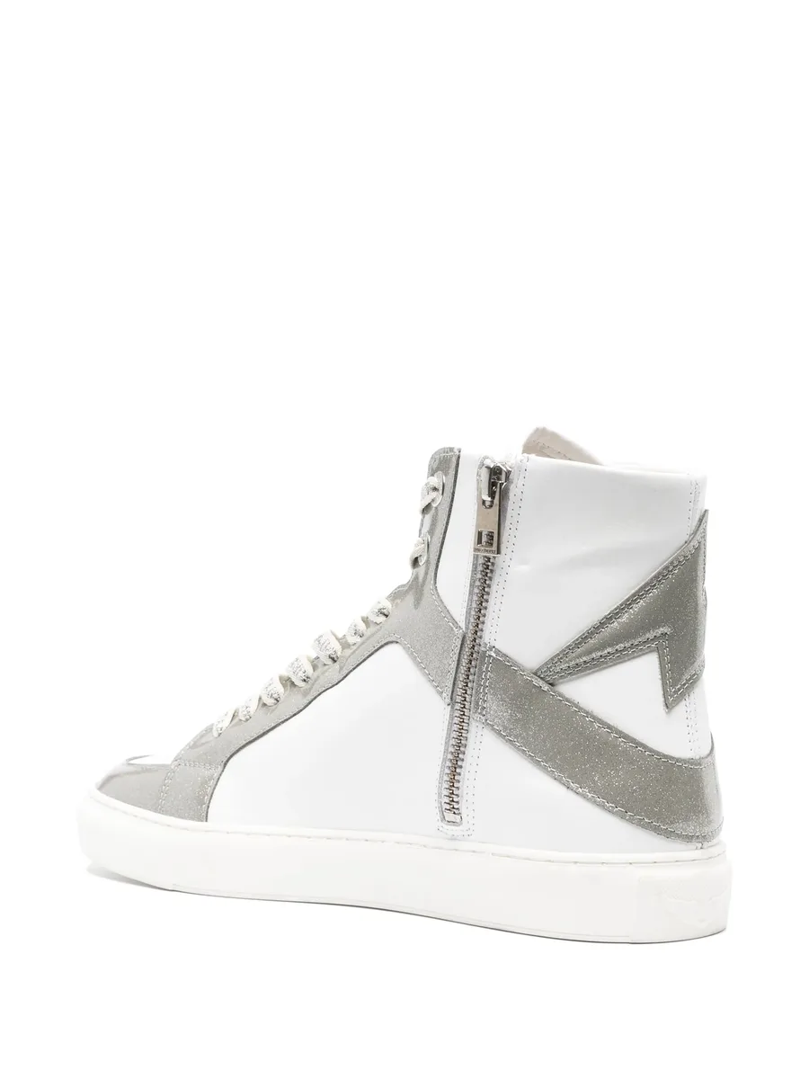 High Flash Infinity leather sneakers 6