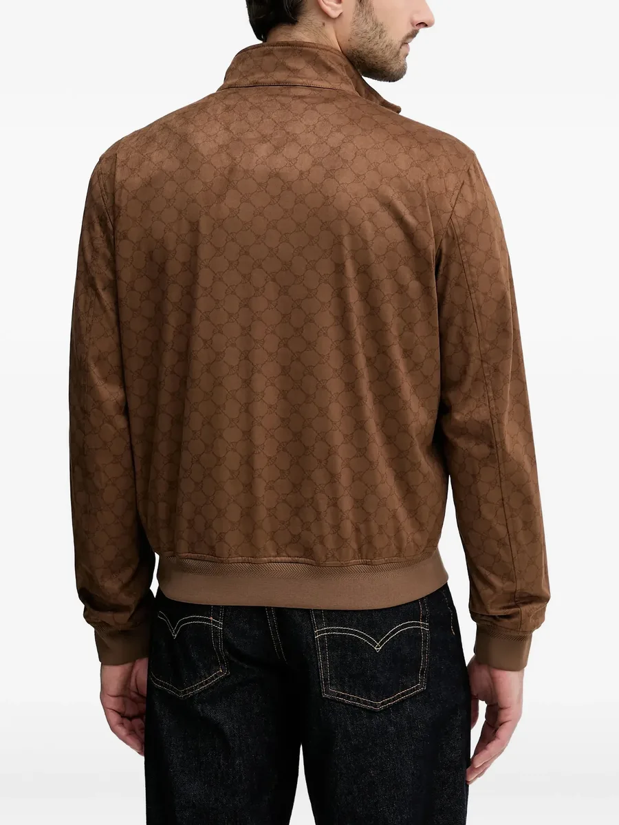 patterned zip jacket 6