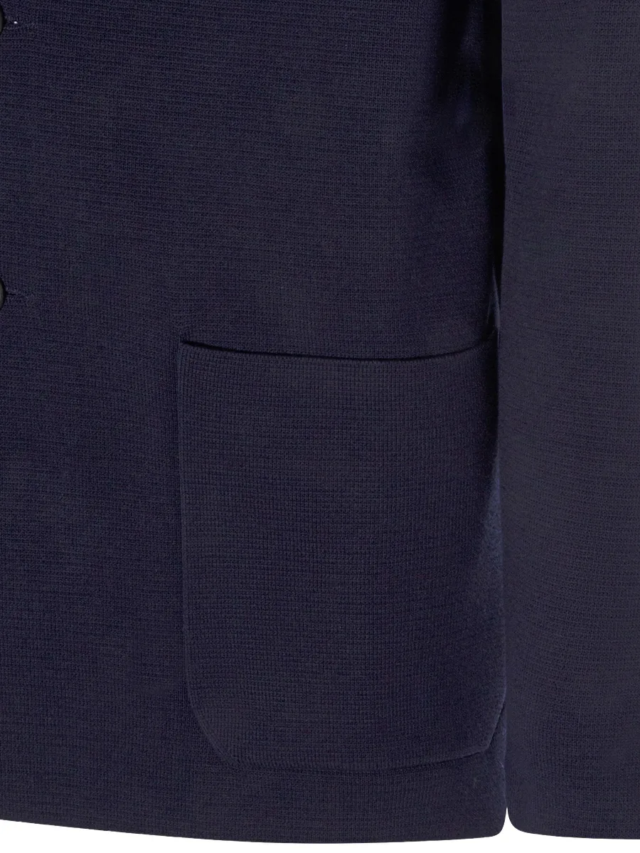 flap-pocket blazer 6