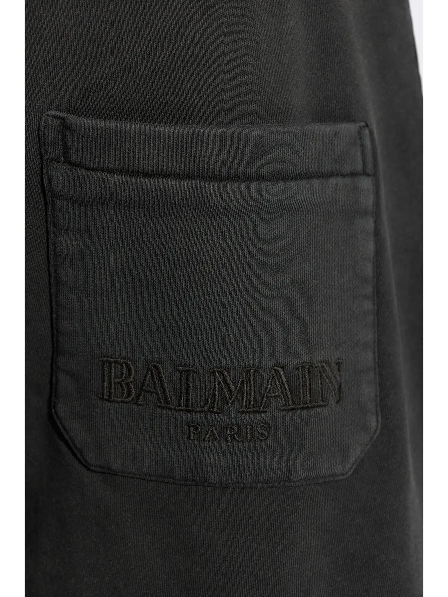 logo-embroidered track shorts 9