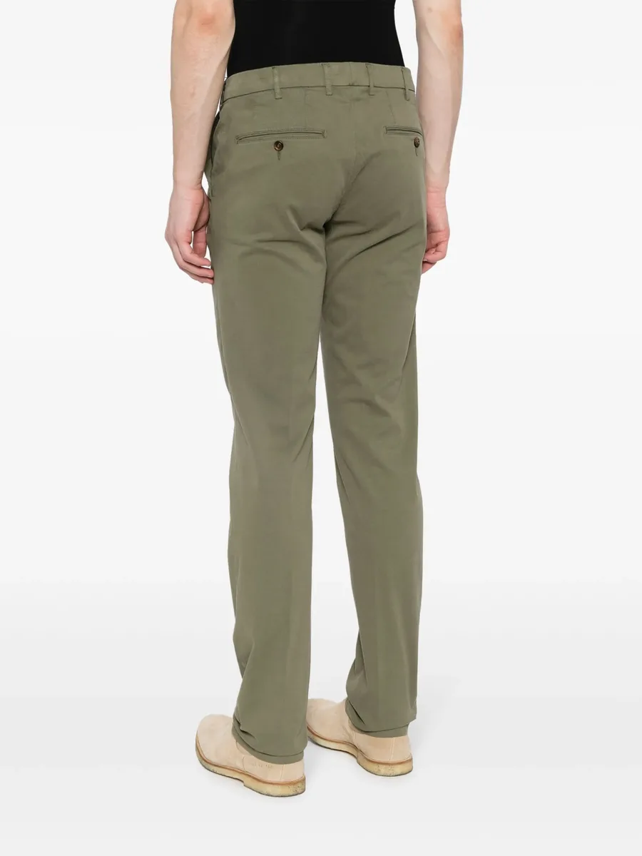 mid-rise straight-leg chino trousers 7