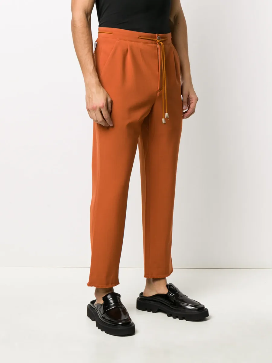 cropped track trousers 6
